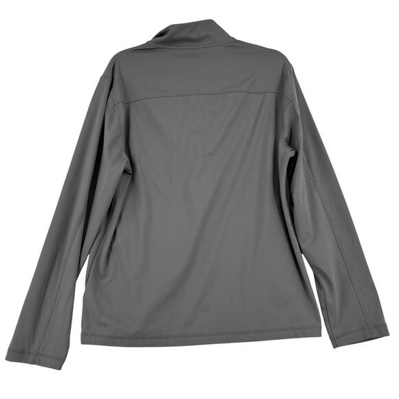 Rorie Whelan Golf Shirt Men's Size M Gray Quarter Zip UPF Dry Wicking Stretch - Picture 6 of 10